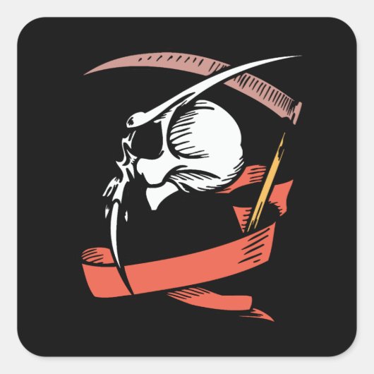 ロングスカルクラブシール スクエアシール (正面)