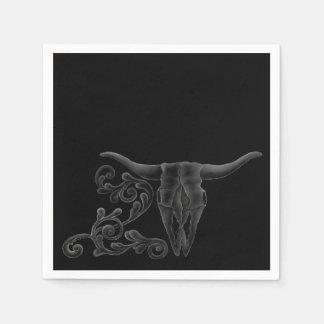 'ロングスクロール'ナプキン スタンダードカクテルナプキン