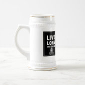 ロングスタインを生きる ビールジョッキ (左)