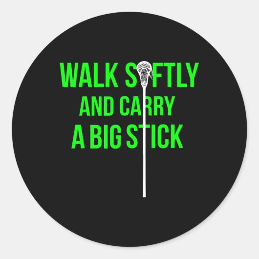 ロングスティックミッドダイ(lsm)ネオンラクロス防衛ラックス ラウンドシール (正面)