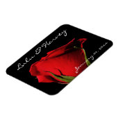 ロングステムレッドローズパーソナル マグネット (左側)