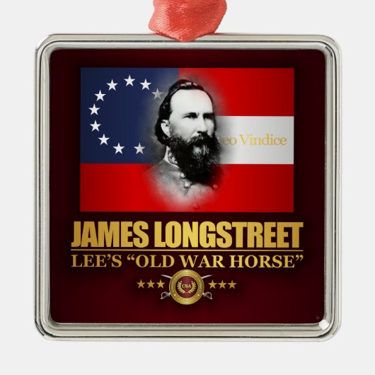 ロングストリート（サザンパトリオット） メタルオーナメント (正面)