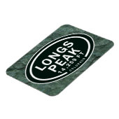 ロングスピーク14,259フィートコロラドロッキー山脈 マグネット (左側)