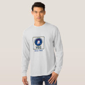 ロングスリーブTシャツ センターエンブレム (VEC) Tシャツ (正面フル)