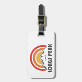 ロングス・ピーク ラゲッジタグ (正面縦)