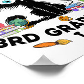 ロングセカンドグレード3年生I卒業ラ来ー ポスター (角)