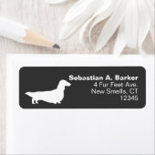 ロングソールドダシュンドウィナードッグ差出人住所 ラベル (インサイチュ)