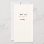 ロングタイムズステイソバーソブリティ誕生日 カード (裏面)