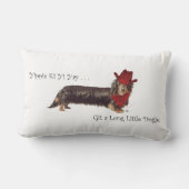 ロングダックスシャンドカウボーイ ランバークッション (裏面)