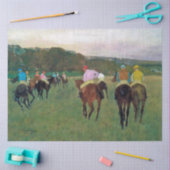 ロングチャンプレースホース、エドガー・デガス 薄葉紙 (クラフト)