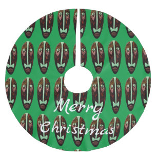 ロングティキマスクサンダー_コーブ ブラッシュドポリエステルツリースカート