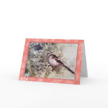 ロングテールのヴィンテージクリスマスカード