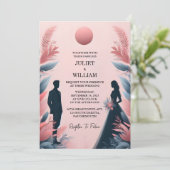 ロングトゥルレ王室のガルグラム赤面ピ結婚ンク 招待状 (スタンド正面)