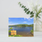 ロングトレイルバーモントのストラトン池 ポストカード (スタンド正面)