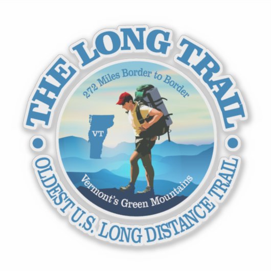 ロングトレイル(C) シール (正面)