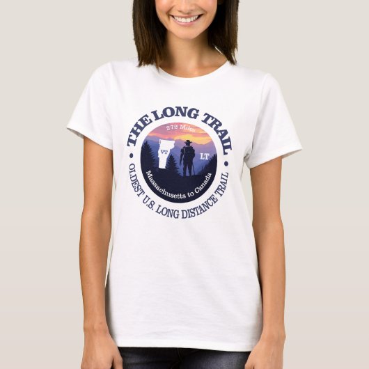 ロングトレイル(rd2) tシャツ (正面)