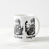 ロングドライブ コーヒーマグカップ (正面右)