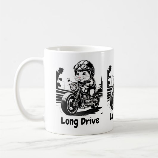 ロングドライブ コーヒーマグカップ (左)