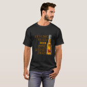 ロングネックの冷たいビールは私の心を壊さなかった Tシャツ (正面フル)
