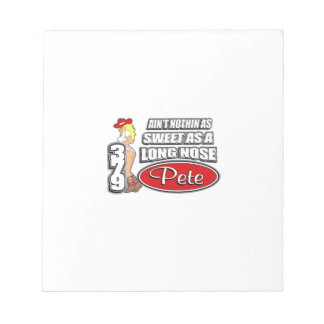 ロングノーズピート ノートパッド