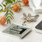 ロングノーズ代替ファクトプレミアムSqキーチェーン キーホルダー (側面)