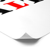 ロングノーズ代替ファクト値ポスター紙 ポスター (角)