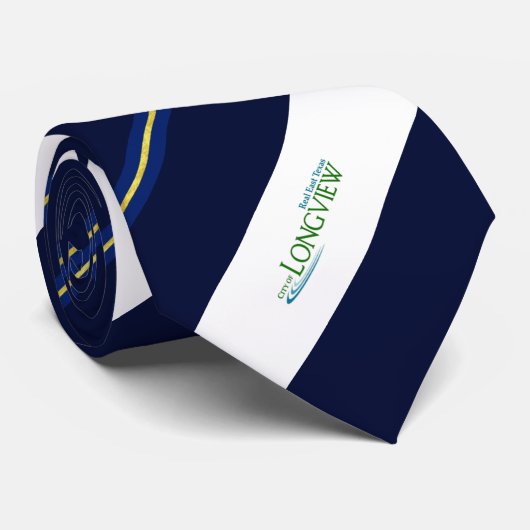 ロングビュー(テキサス州)国旗のネクタイ ネクタイ (ロール)