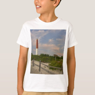 ロングビーチの島の灯台ニュージャージー米国 Tシャツ