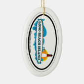 ロングビーチの島 セラミックオーナメント (右)