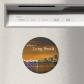 ロングビーチカリフォルニアアットナイト マグネット (インサイチュ (食洗機))