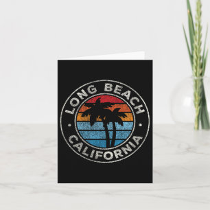 ロングビーチカリフォルニアカヴィンテージグラフィックレトロ70s カード