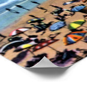 ロングビーチカリフォルニアザパイクサイクロンレーサー ポスター (角)