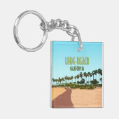 ロングビーチカリフォルニアショアライン水中競技パーク キーホルダー (正面左)