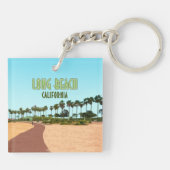 ロングビーチカリフォルニアショアライン水中競技パーク キーホルダー (裏面)