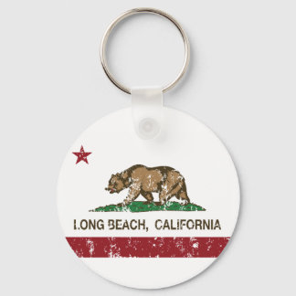 ロングビーチカリフォルニア州旗 キーホルダー