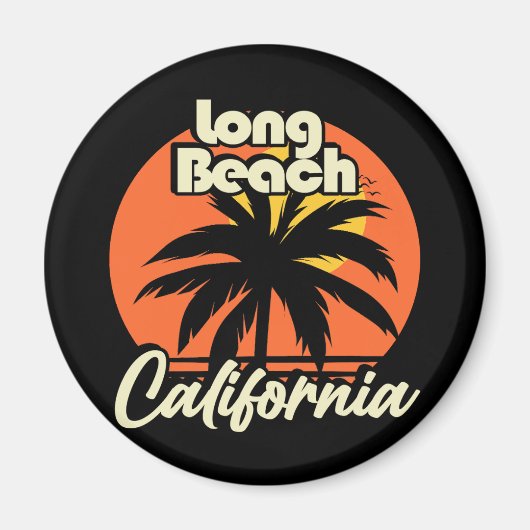 ロングビーチカリフォルニア マグネット (正面)