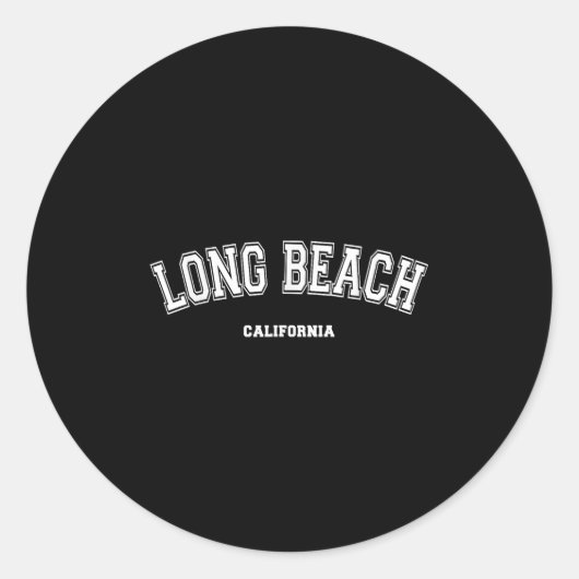 ロングビーチカリフォルニア ラウンドシール (正面)