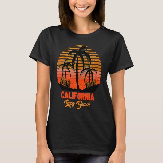 ロングビーチカリフォルニア Tシャツ (正面)