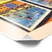 ロングビーチカリフォルニアCAラージレター葉書 フォトプリント            (角)