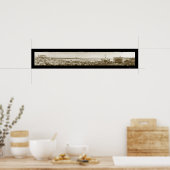 ロングビーチピア、CA写真1911 ポスター (キッチン)