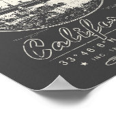 ロングビーチロサンゼルスカリフォルニア – RMS QUEEN MARY ポスター (角)