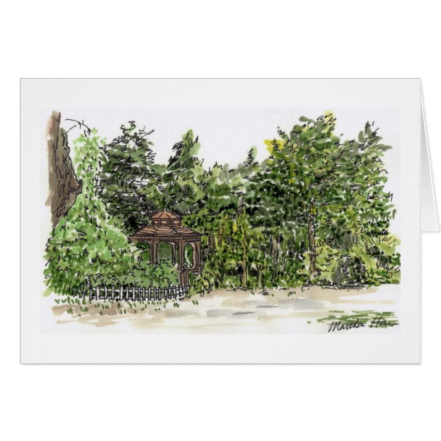 ロングビーチ半島カードの望楼 (正面横)