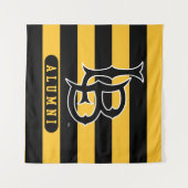 ロングビーチ州アルミストライプン タペストリー (正面(横))