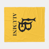 ロングビーチ州アルミニ フリースブランケット (正面(横))