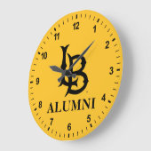 ロングビーチ州アルミニ ラージ壁時計 (傾斜)