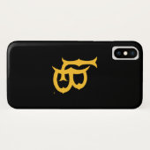 ロングビーチ州ロゴ Case-Mate iPhoneケース (裏面(横))