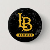 ロングビーチ州同窓生動揺して 缶バッジ (正面)