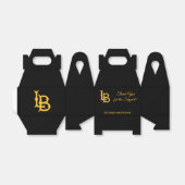 ロングビーチ州立大学ロゴ 卒業 フェイバーボックス (折り畳みなし)