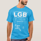 ロングビーチ空港 – ドーターフィールドLGB Tシャツ (正面)