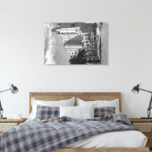 ロングビーチ，カリフォルニアウィルトンホテル写真 キャンバスプリント (インサイチュ (寝室))